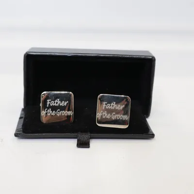 Manschettknappar (Silverfärgad) från DQT Okänd metall