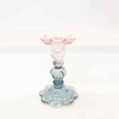 Kandelaar (Roze, Blauw)