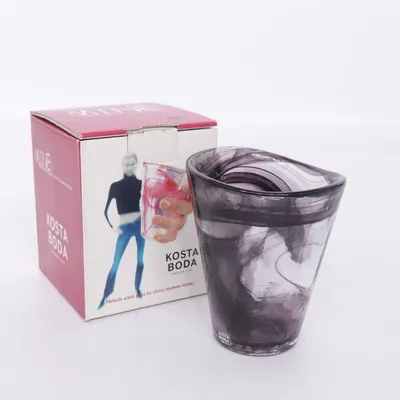 Vase (Grå) fra Kosta Boda