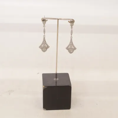 Boucles d'oreilles (Argent) Métal inconnu