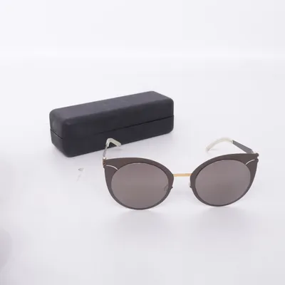 Solglasögon (Brun, Guldfärgad) från Mykita