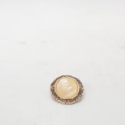 Slipsenål (Guld, Beige) Ukendt metal