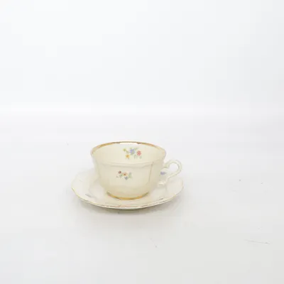 Tasse (Beige, Mehrfarbig) von Hackefors Porslin