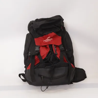 Hiking backpack (Black, Red) from Outdoor Sports