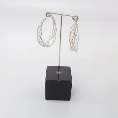 Boucles d'oreilles (Argent) Métal inconnu