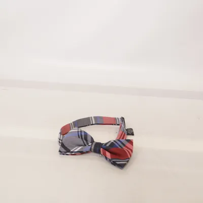 Noeud papillon (Rouge, Bleu, Gris) Lin, Soie