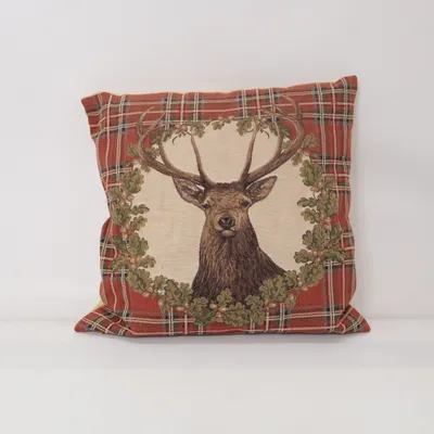 Cushion (Red, Brown, Beige)