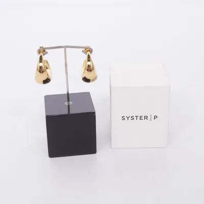 Örhängen (Guldfärgad) från Syster P Okänd metall