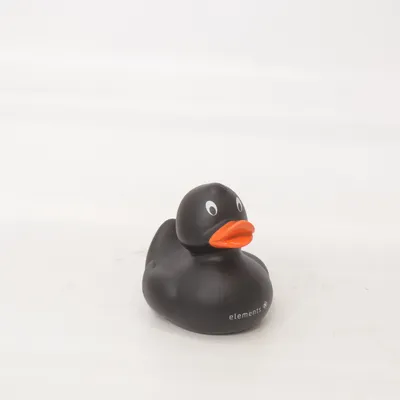 Badeend (Zwart, Oranje) van Elements