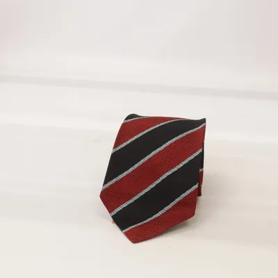 Tie (Black, Red, Blue) from New & Lingwood Silk