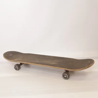 Skateboard (Black, White) from Hudora