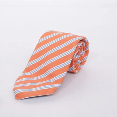 Slips (Orange, Blå, Vit) från A.Christensen Bomull, Silke