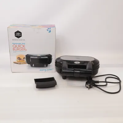 Presse à hamburger (Quick Burger) de OBH Nordica