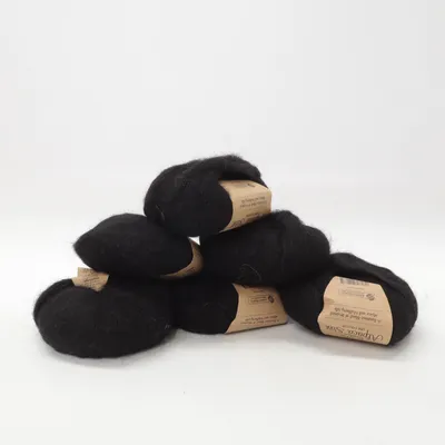 Garn (Brushed Alpaca Silk) från Drops Alpackaull, Silke