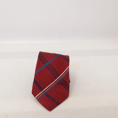Cravate (Rouge, Bleu, Blanc) de Jupiter Soie