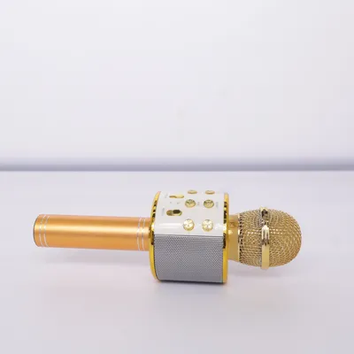 Karoake machine (Goud, Wit, Grijs)