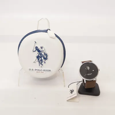 Armbandsur (Brun, Svart) från U.S. Polo Assn.