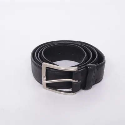 Ceinture (Noir) de Solid Brass Cuir