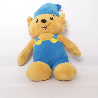 Zacht speeltje (Blauw, Geel) van Bamses Värld Polyester