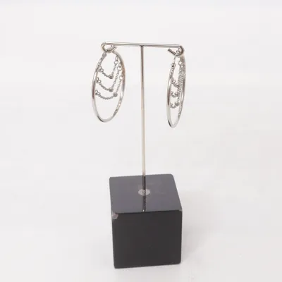 Boucles d'oreilles (Argent) Métal inconnu