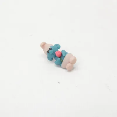 Brooch (Blue, Multicolored) Unknown metal