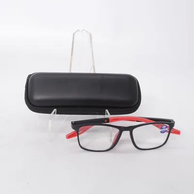 Lunettes (Noir, Rouge)