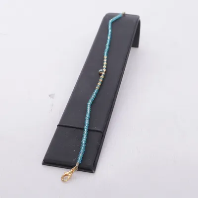 Armband (Turkos, Guldfärgad) Okänd metall