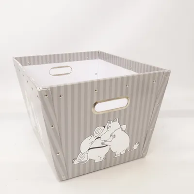 Panier de rangement (Gris, Blanc) de Moomin