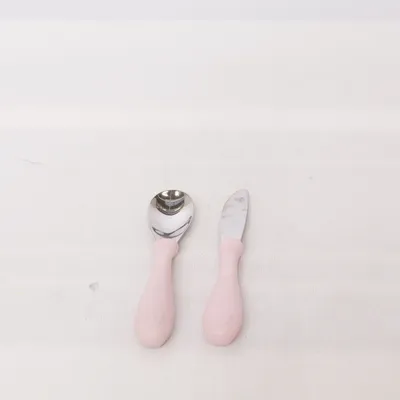 Children's cutlery (Pink) from Herobility