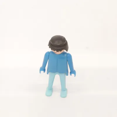 Speelgoedfiguur (Blauw, Zwart) van Geobra