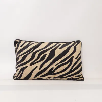 Cushion (Black, Beige) from Mio Polyester