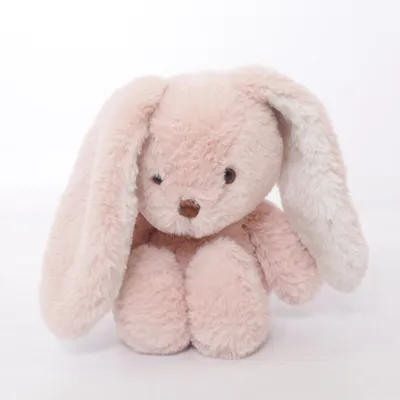 Soft toy (Pink, White) from Teddykompaniet