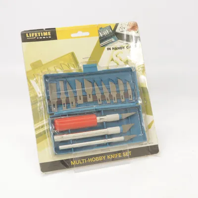 Outils de sculpture (Multi-Hobby Knife Set) de Lifetime