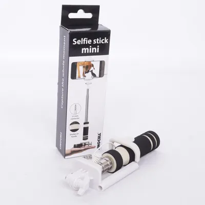 Selfiestick (Svart, Vit) från Linocell