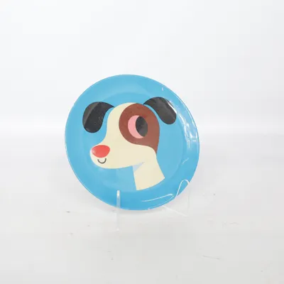 Assiette (Bleu, Multicolore) de OMM Design