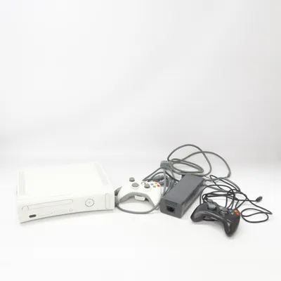 Game console (White, Black) from Xbox 360