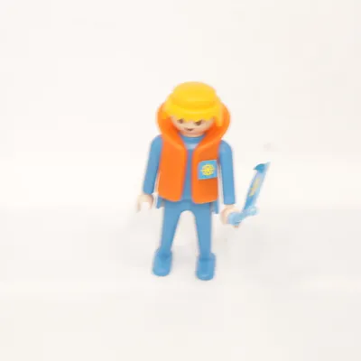 Actiefiguur (Blauw, Oranje, Geel) van Geobra
