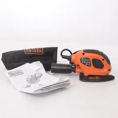 Slibemaskine (Mouse) fra Black+Decker
