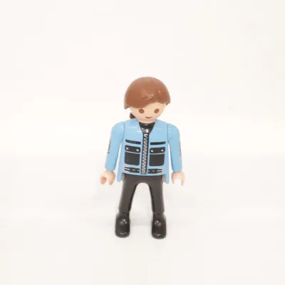 Actiefiguur (Blauw, Zwart) van Geobra