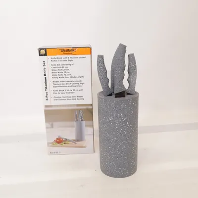 Knife set (Titanium Messerset) from Westfalia