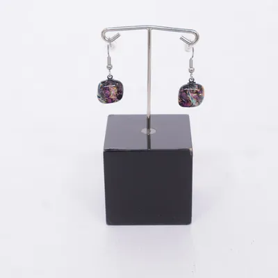 Oorbellen (Zwart, Meerkleurig) van Fashion Jewelry Onbekend materiaal