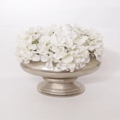 Vase (Silver, White)