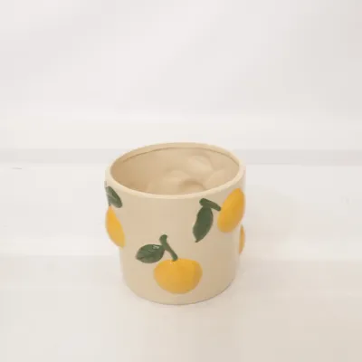 Kruka (Beige, Gul, Grön) från KiK