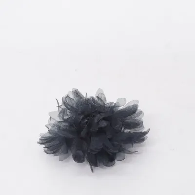 Brosch (Svart) Okänd metall