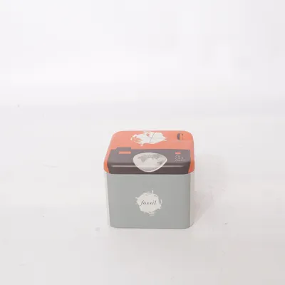 Doos (Grijs, Rood, Zwart) van Fossil