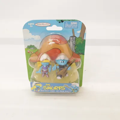 Legetøjsfigur (Smurfette Singer And Guitar Smurf) fra Jakks Pacific