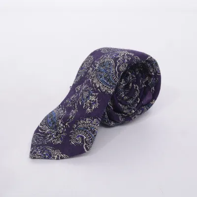 Cravate (Violet, Multicolore) de Eton Laine