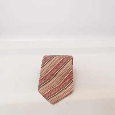 Cravate (Beige, Rouge, Marron) de Greenfield Soie
