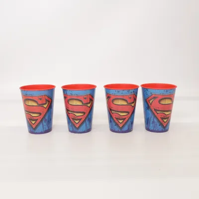 Drinking glass (Superman) from DC Comics