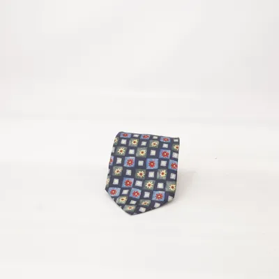Stropdas (Blauw, Meerkleurig) van Röda Sigillet Zijde